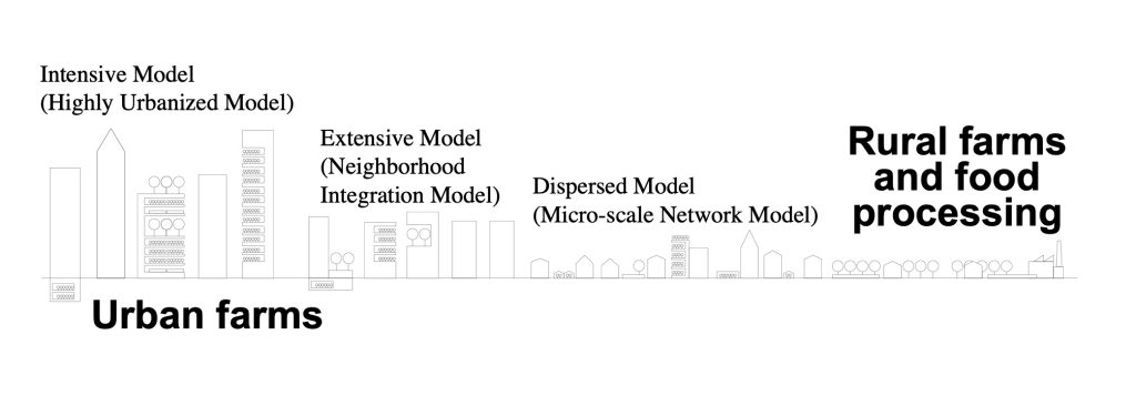 Schemat przedstawiający systemy wertykalne