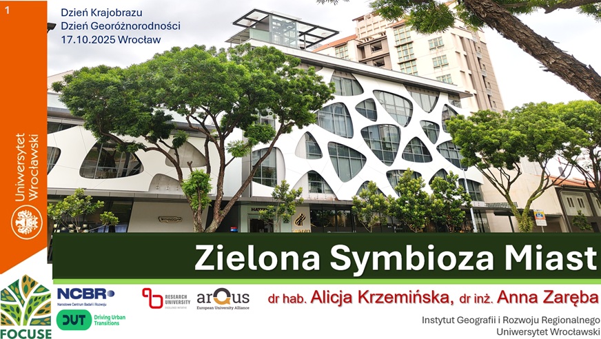 Plakat Zielona Symbioza Miast